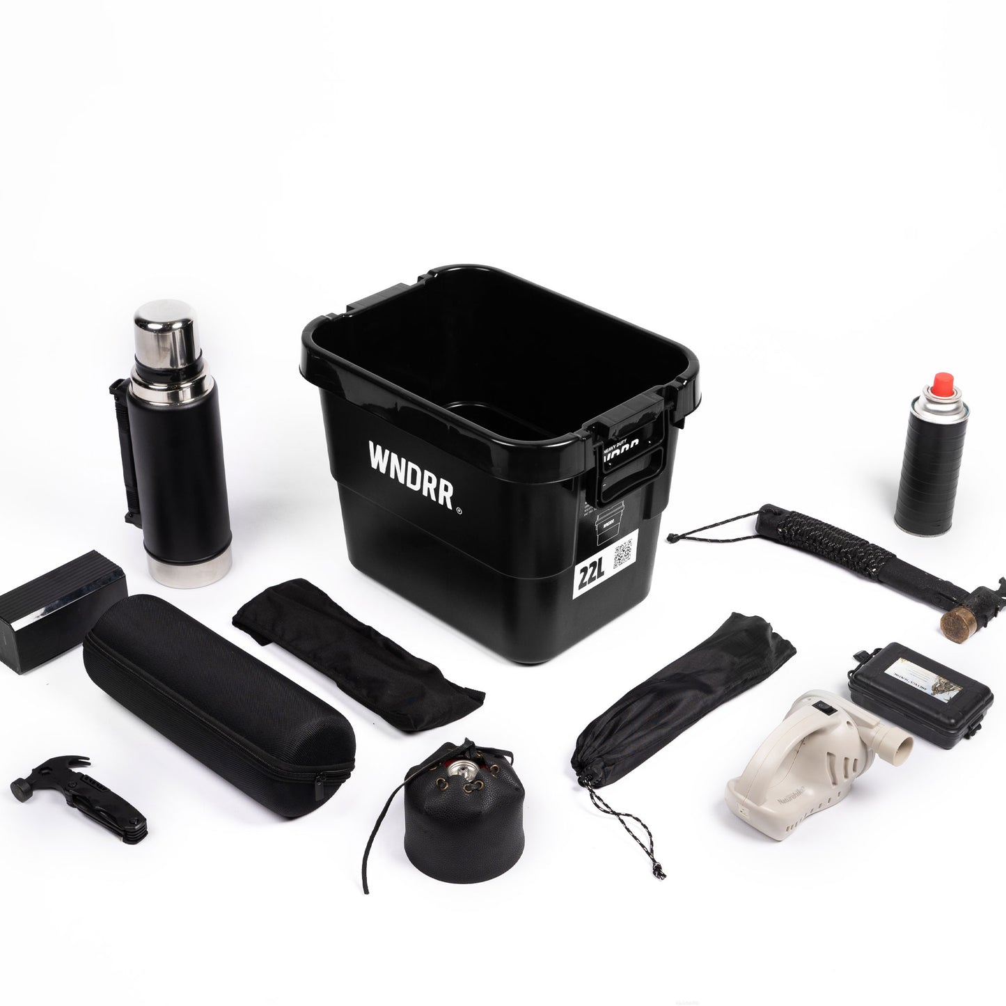 WNDRR Heavy Duty Storage Box 22L (180 KG)