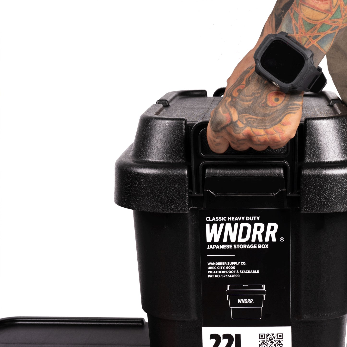 WNDRR Heavy Duty Storage Box 70L (180 KG)