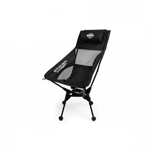WNDRR Settler 360°- High Back Swivel Chair (150 KG)